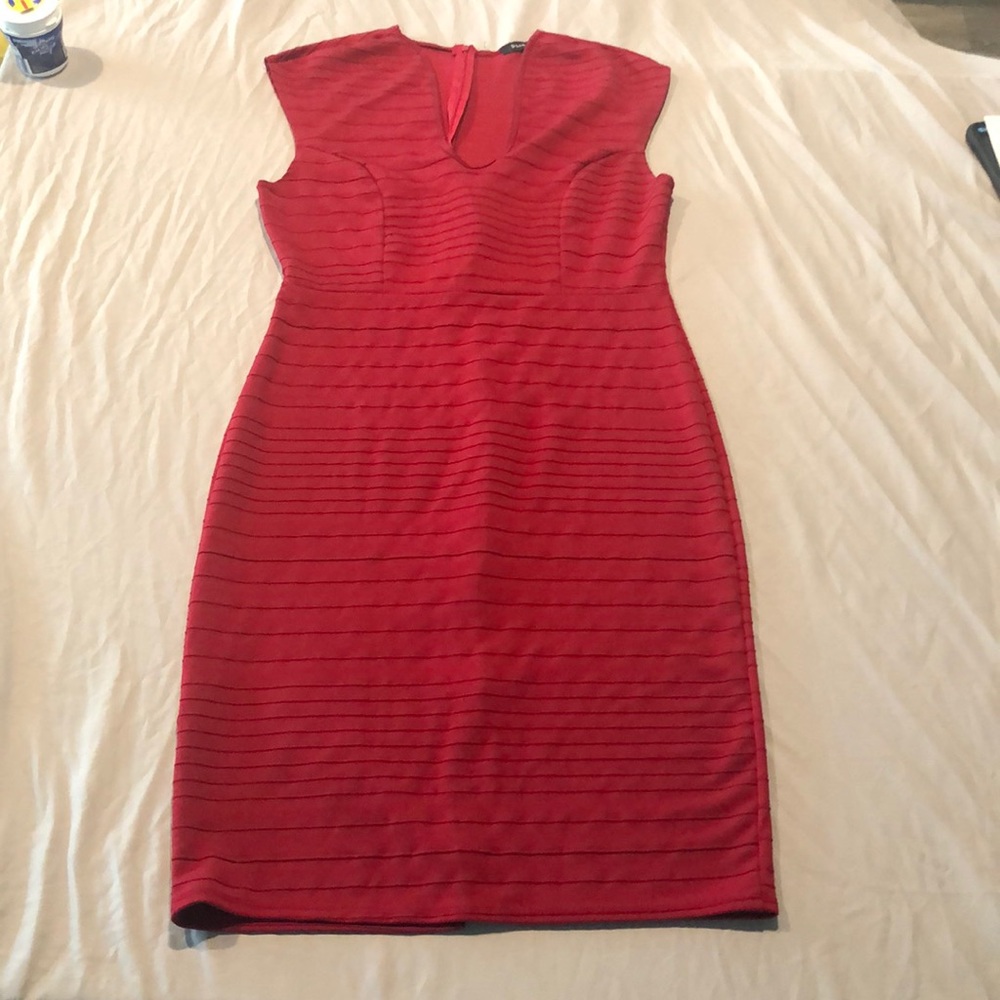 Red dress